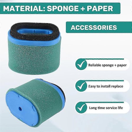 498596 Luftfilter med 273356s Förfilterrengörare För 690610 697029 5059h 4207 30- 100-093 för M147