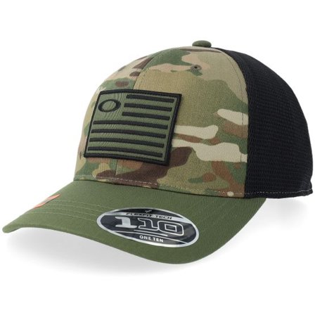 Oakley - Camo trucker Keps - Si Multicam Flag 110 Trucker @ Hatstore