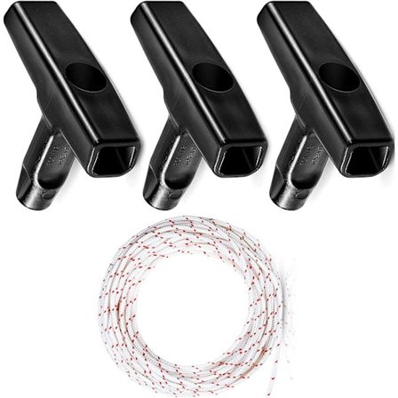 Startkabel med rep, startrep och handtag, Pul