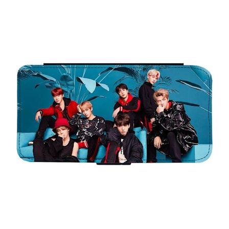 BTS Bangtan Boys 2018 Samsung Galaxy A55 5G Flip Mobilfodral