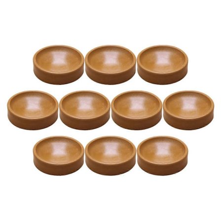 Møbelbensmåtter Filtpude til Pianohjulskåle Skridsikre Puder 10 Stykker Hjemmebrug (FMY)