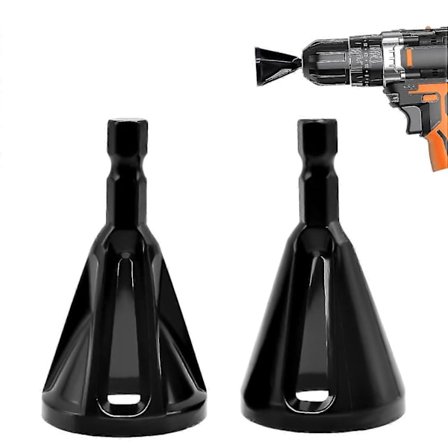 2 stk. afgratningsværktøj til udvendig brug i rustfrit stål, afgratningsværktøj til udvendig affasning Reparerer hurtigt Re