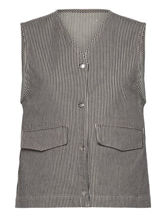 Mads Nørgaard Hickory Punk Molly Vest - Multi/patterned - 42