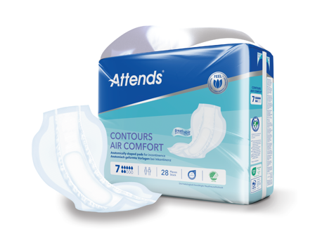 Attends Contours Air Comfort 8, 28 stk.