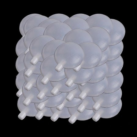 50 stk. Legetøjspiber Udskiftning Lydgiver Indsatser 30 mm til Hundelegetøj