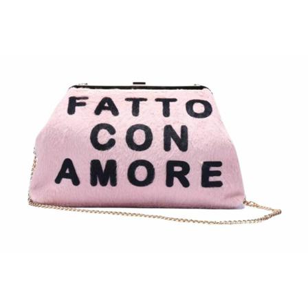 Giulia N Couture, Clutches Roze, Dames, Maat:ONE Size