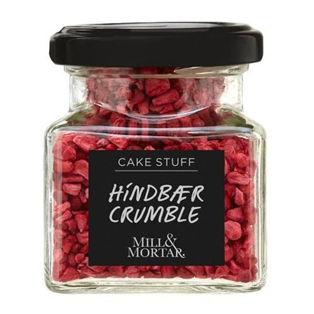 Mill & Mortar Hindbærcrumble Frysetørret 12 g, Helse & Madvarer, Bagning, Øvrigt