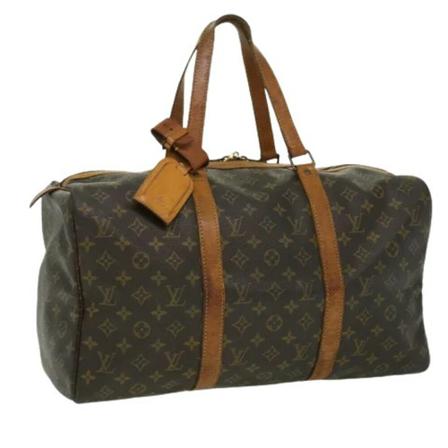 Louis Vuitton Vintage, Pre-owned Canvas travel-bags Bruin, Dames, Maat:ONE Size