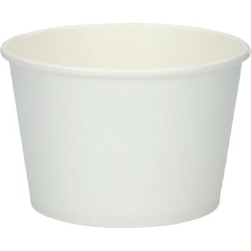 Matbeger Papp Rund Hvit 275ml