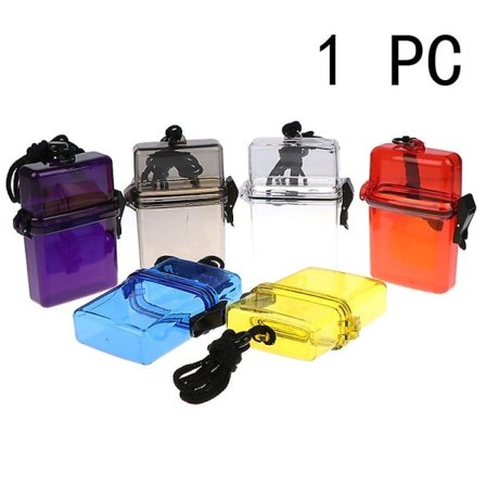 1st Utendørs Vanntett Lommer Nøkkel Penger Etui Veske Holder Hvit