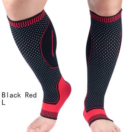 Medicinske sports-kompressionsstrømper til mænd M-XL Løbe Sygeplejerske Flystrømper mod hævelse Åreknuder Diabetisk