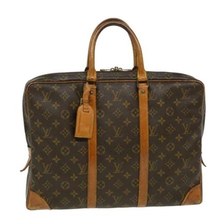 Louis Vuitton Vintage, Pre-owned Bag Bruin, Dames, Maat:ONE Size,leer