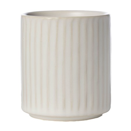 Ernst Krus uden hank riflet, naturhvid | KitchenOne