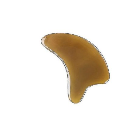 1 stk 4mm Horn Gua Sha Pad Ansikts- og nakkemassasje Tradisjonell Gua Sha-tavle Skjønnhetsverktøy Voksen