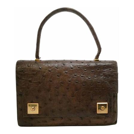 Hermès Vintage Handbags Brun, Dame Vintage Tasker, Størrelse: ONE Size
