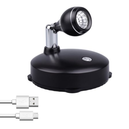 TL006-RGB USB-laddningsbar smyckeskåp RGB-atmosfärsstrålkastare utan fjärrkontroll