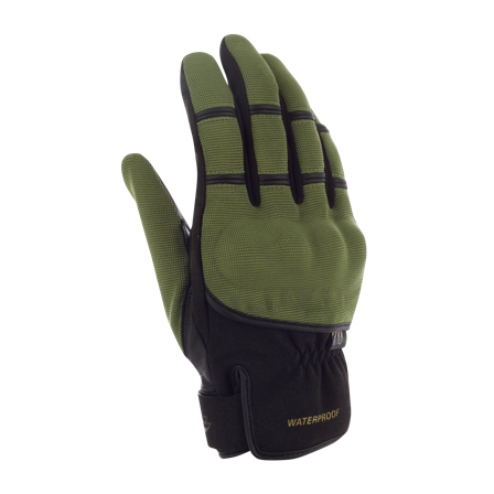 Motocyklové Rukavice Segura Zeek Evo Khaki/Černá M