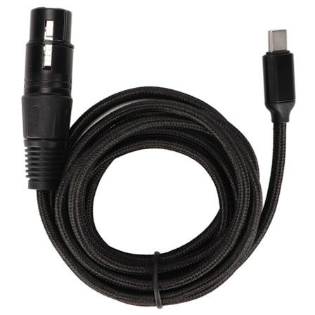 USB C till XLR-honkontakt Lågbrus HIFI Plug and Play USB C Mikrofonkabel för Windows 2 Meter/6.6ft