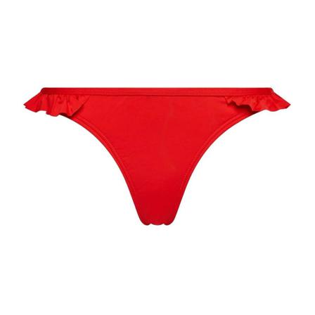 Pieces - Bikinis - Röd - Dam - Storlek: M, Dam, Storlek: M