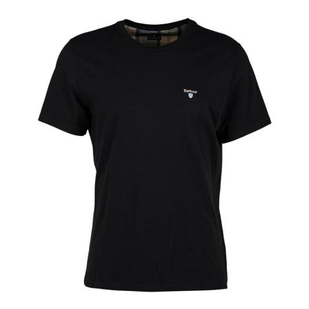Barbour Mts0670Bk91 T-shirt Sort, Herre T-shirts