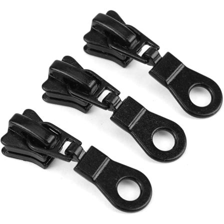 CDQ 20 kappaletta vetoketjua, vetoketju hartsista 6 mm leveillä hampailla, vetoketjun korjaussarja,, koko #5