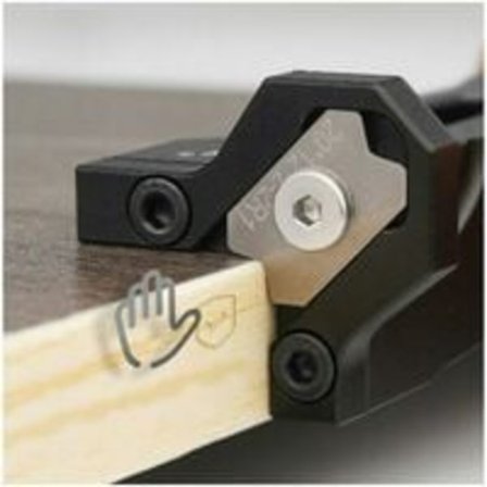 Trefres for kantsliper med buet kant