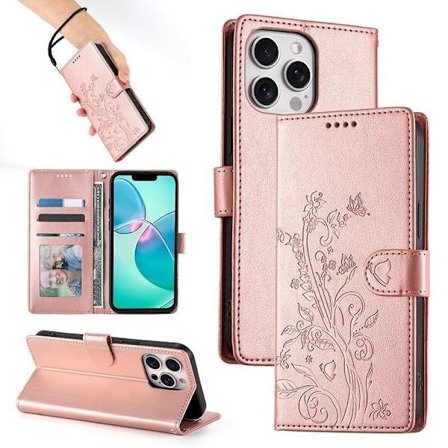 (Til iPhone 12 Pro Max) Stødsikkert telefoncover med multifunktion