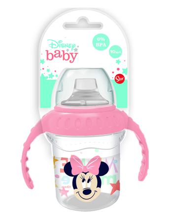 Disney Baby Toddler Silic Sippy Training Mug Minnie Patterned Magic Store
