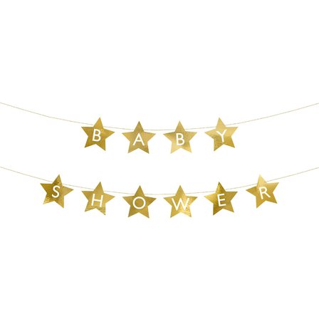 DIY Girlander Babyshower Gull