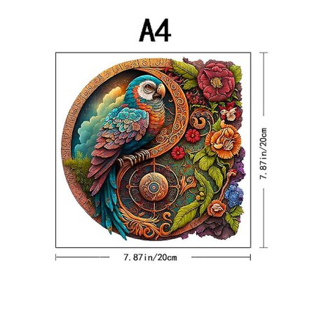 Puslespil Dyr Træpuslespil Elefant Løve Puslespil Gave Voksen Og Barn Uddannelse Vidunderlig Gave Interaktivt Spil Trælegetøj