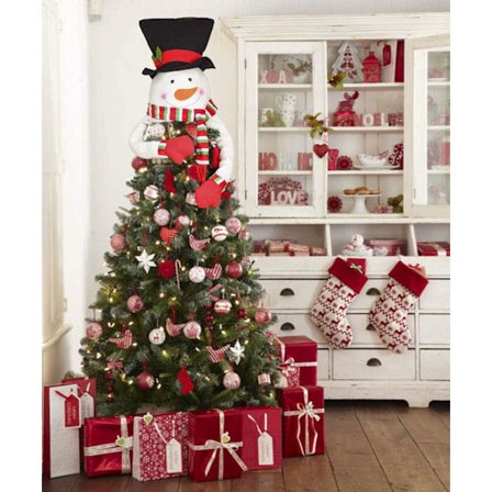 Snemand Juletræstop Dekoration - Juletræsdekoration