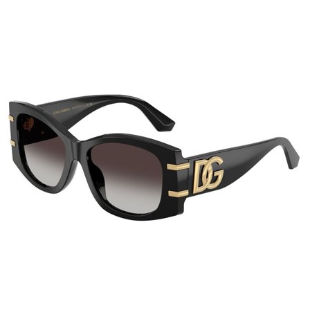 Dolce & Gabbana -Aurinkolasit - Black Oval - Dolce & Gabbana DG4501 501/8G 5417