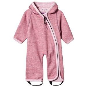 Isbjörn Of Sweden Dusty Pink Woolly Onesie 56/62 cm - All in ones - 56/62 cm - Pink