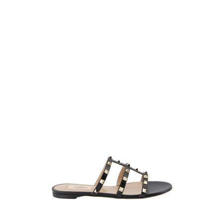 Valentino Garavani, Sliders Czarny, Kobieta, Rozmiar: 37 EU