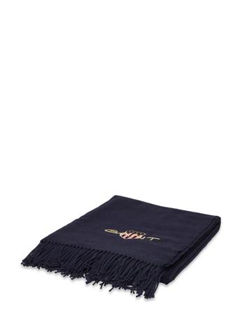 Archive Shield Throw Home Textiles Cushions & Blankets Blankets & Throws Sininen GANT