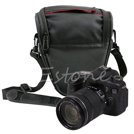 Vandtæt nylon skulder kamera taske DSLR video kamera taske Lens Pouch taske