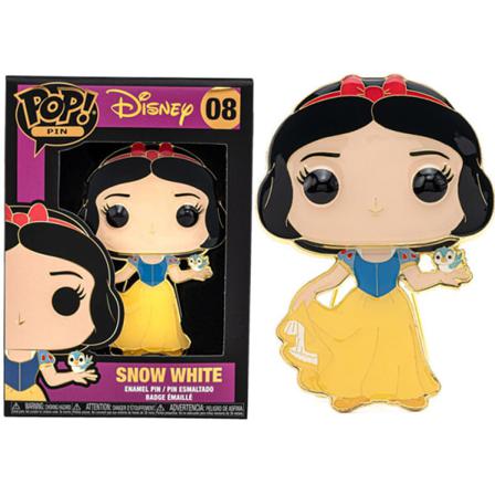 Disney Snow White Large Enamel Pop Pin 10cm
