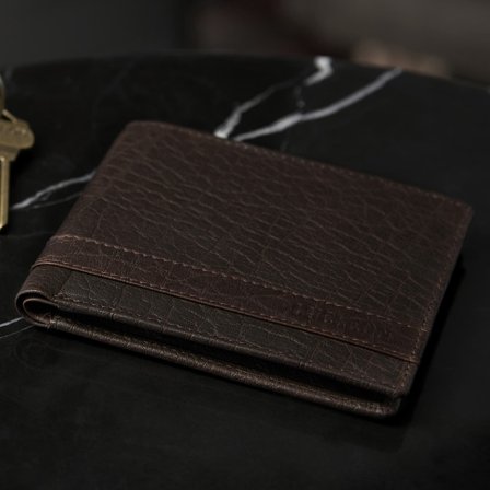 Montreal Luxury Brown RFID Leather Wallet for Men - Wallets