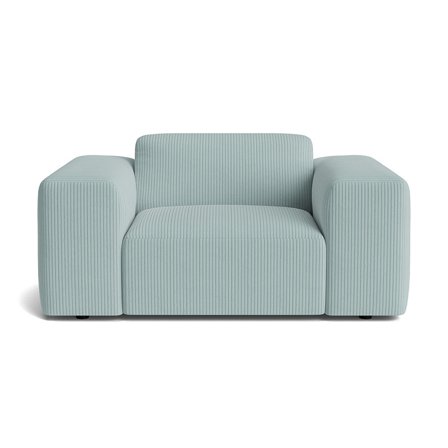 Soma lænestol - Lincoln Pastel blå - 161x101x75 - Lænestol