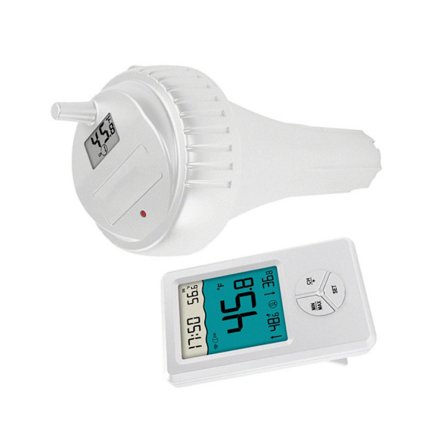 Flytande termometrar med solceller för tillförlitlig pooltemperatur