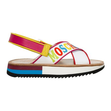 Moschino - Sandaler - Vit - Dam - Storlek: 37 Eu, Dam, Storlek: 37 EU