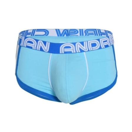 Andrew Christian - Herreundertøj - Herreboksershorts - SHOW-IT Retro Pop Mesh Boxershorts Himmelblå - Blå Blå jag