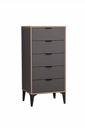 Hanah Home - Lipasto Alena - Musta - Lipastot - - Homeroom