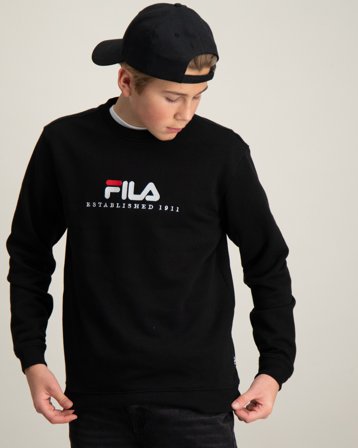 Fila LORENA crew sweat Svart Genser Gutt - Kids Brand Store