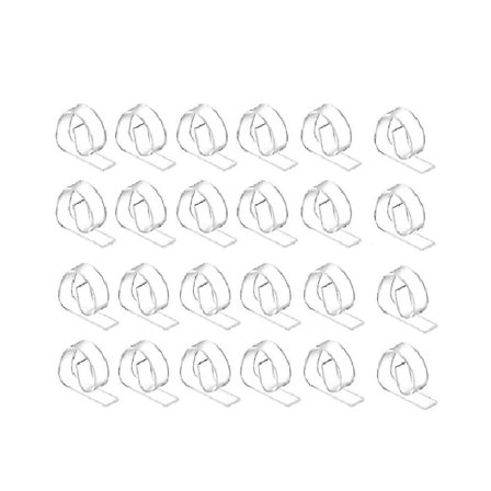 Picnic Duge Clips Plastik Gennemsigtige Duge Clips, Dugeholder Til Køkken Restaurant Picnic Borde BDK