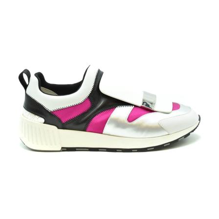 Sergio Rossi, Sneakers Wit, Dames, Maat:37 EU