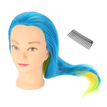 Frisørsalon Frisør Øvelseshoved Mannequin Dukker Træningshoved Salon Værktøjer