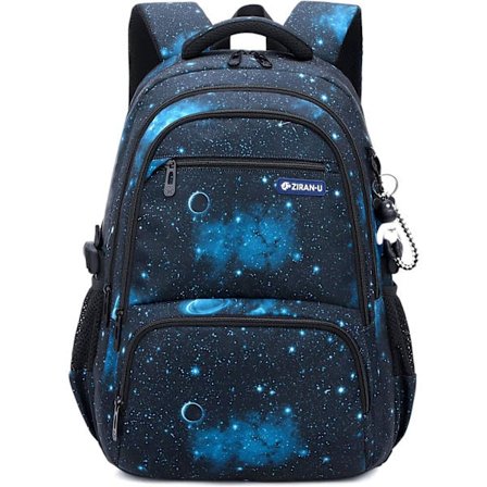 Koulureppu lapsille, koulureppu teini-ikäisille, vedenpitävä reppu, suuri malli, rento reppu