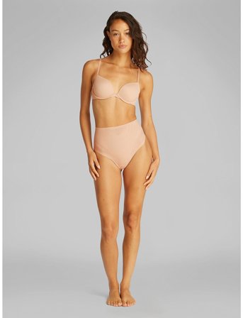 Calvin Klein Thong - Beige - S