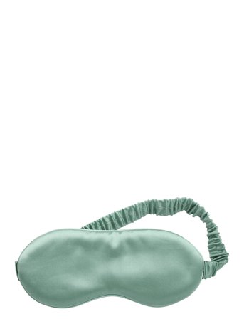 Mulberry Sleep Mask With Pouch Green Green Lenoites